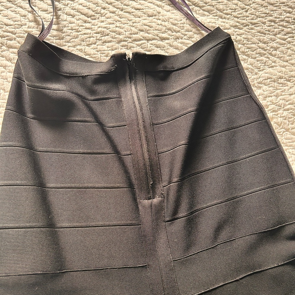 Herve Leger long bandage maxi skirt